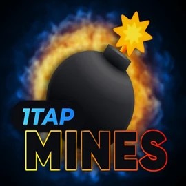 1Tap Mines slot icon by Turbo Games, available at Spinorhino Casino