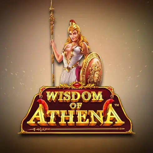 Wisdom of Athena casino game by Pragmatic Play – featured logo at Spinorhino Casino