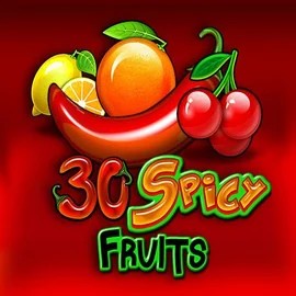 Official Slots logo: 30 Spicy Fruits by Amusnet Interactive at Spinorhino Casino