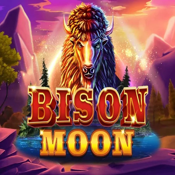Bison Moon logo by Northern Lights Gaming Spinorhino Casino