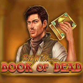 Book of Dead online game logo by  on spinorhino.eu