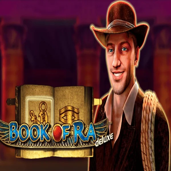 Play the Book of Ra Deluxe slot by Novomatic on Spinorhino Casino