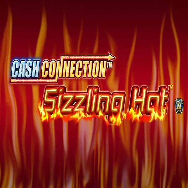 Cash Connection Sizzling hot logo by Novomatic at Spinorhino Casino