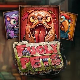 Fugly Pets logo by Stakelogic at Spinorhino Casino
