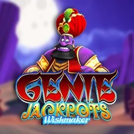 Genie Jackpots Wishmaker logo by Blueprint Gaming at Spinorhino Casino