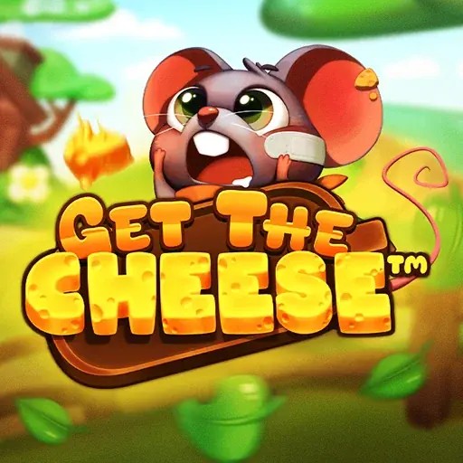 Get The Cheese game by Hacksaw Gaming – logo hosted on Spinorhino Casino