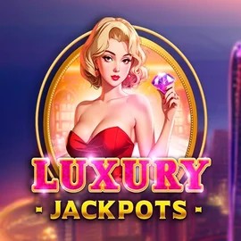 Official Jackpots logo: Luxury Jackpots by Triple Cherry at Spinorhino Casino