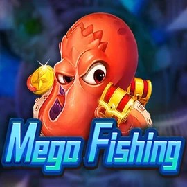 Mega Fishing online game logo by TaDa Gaming on spinorhino.eu