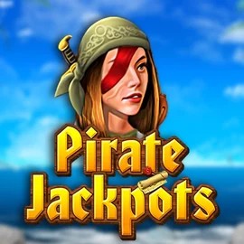Pirate Jackpots logo by Belatra Games Spinorhino Casino