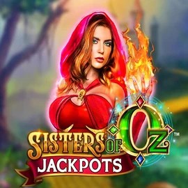 Sisters Of Oz Jackpots online game logo by Triple Edge Studios on spinorhino.eu