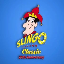 Slingo Classic 20th Anniversary by Slingo, showcased at spinorhino.eu – game logo
