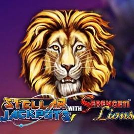 Stellar Jackpots with Serengeti Lions game by Lightning Box Game – logo hosted on Spinorhino Casino