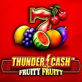 Thunder Cash Fruity Fruity logo by Novomatic Spinorhino Casino