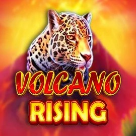 Volcano Rising by RubyPlay, showcased at spinorhino.eu – game logo